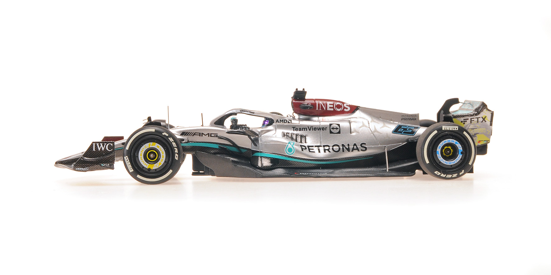 MERCEDES-AMG PETRONAS FORMULA ONE TEAM F1 W13 E PERFORMANCE - GEORGE RUSSELL - BRITISH GP 2022