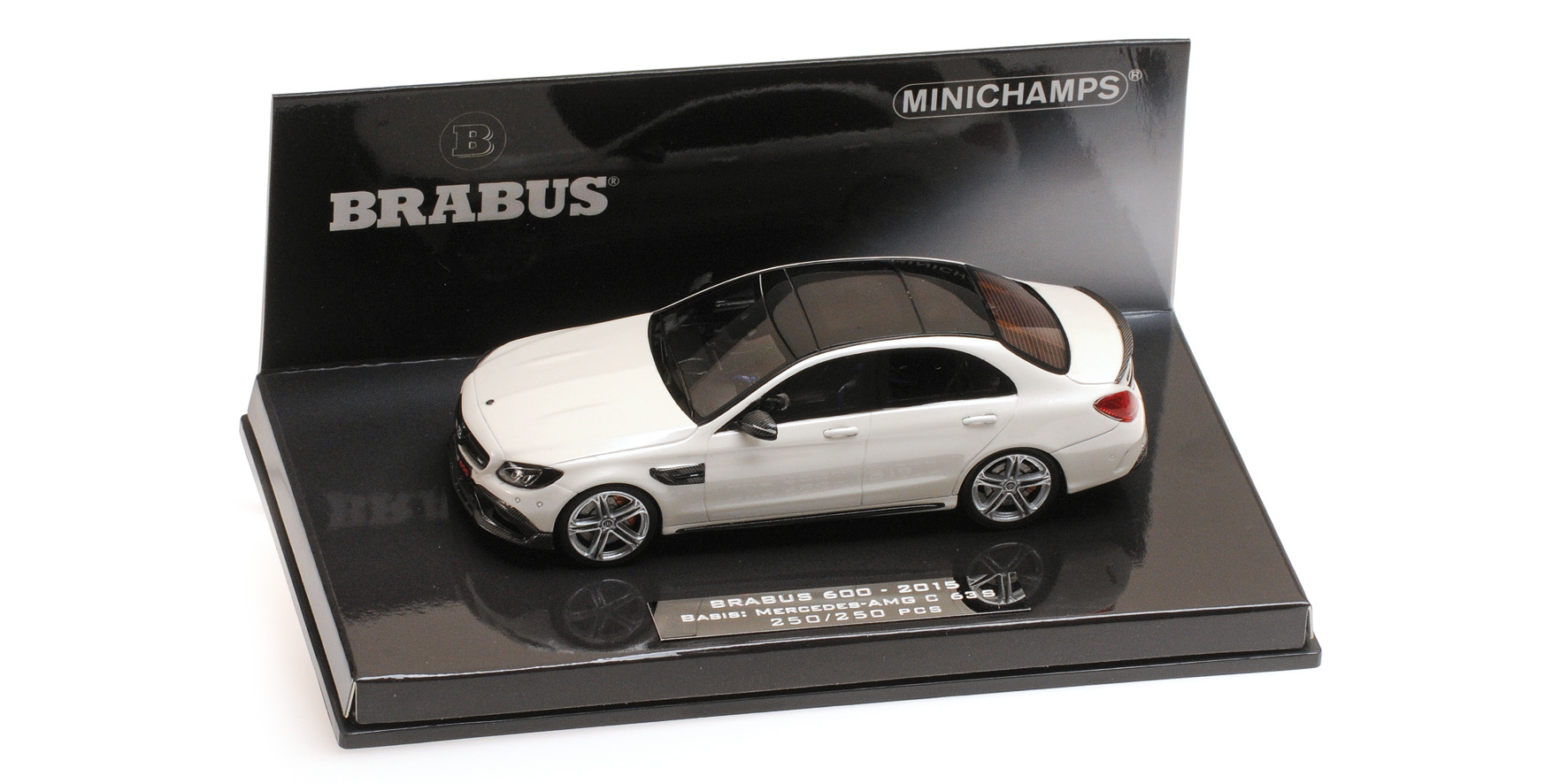 BRABUS 600 AUF BASIS MERCEDES AMG C 63 S - 2015 - WHITE