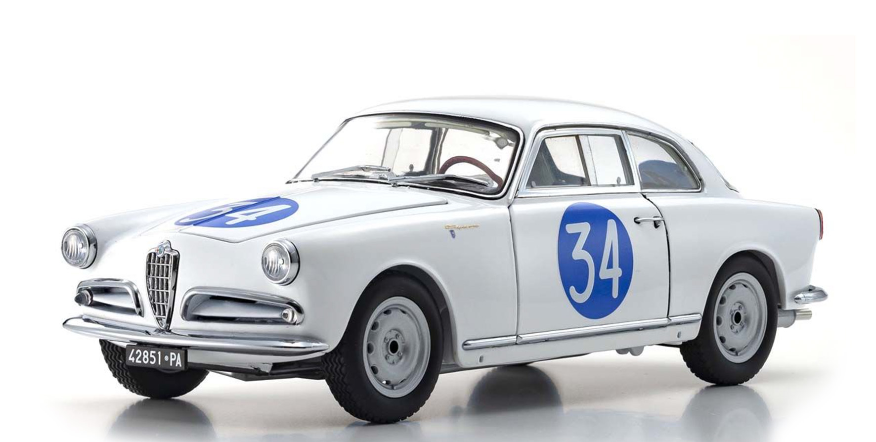 ALFA ROMEO GIULIETTA SV 1960 #34 TARGA FLORIO (08957C)