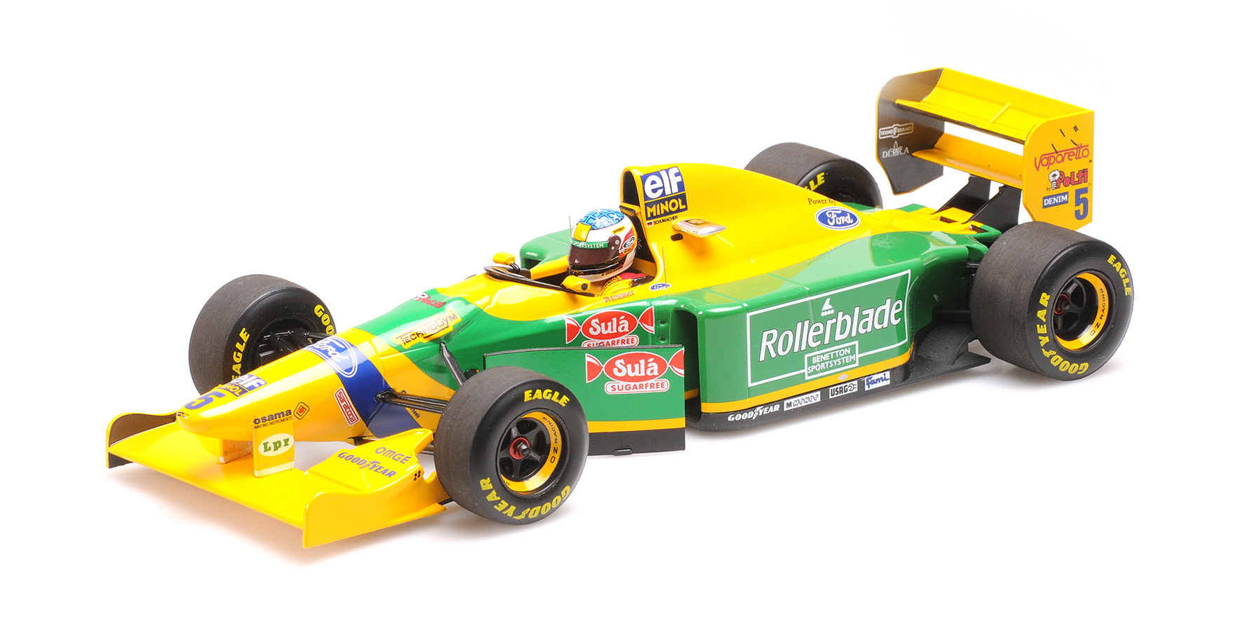 BENETTON FORD B193 - MICHAEL SCHUMACHER - 2ND PLACE CANADIAN GP 1993