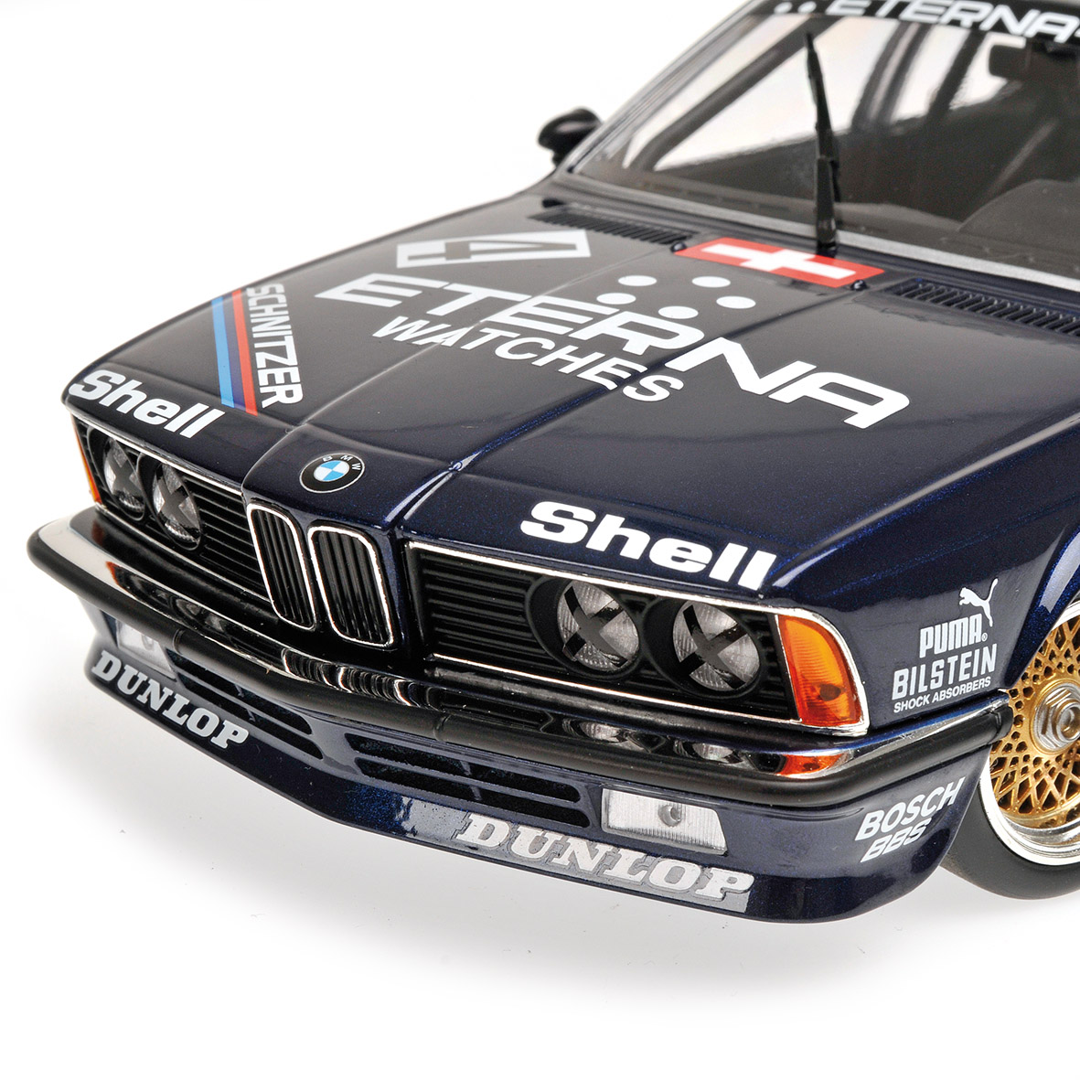 BMW 635 CSI - SCHNITZER ETERNA - H.J. STUCK/W.BRUN - 3RD PLACE GRAND PRIX BRNO 1983
