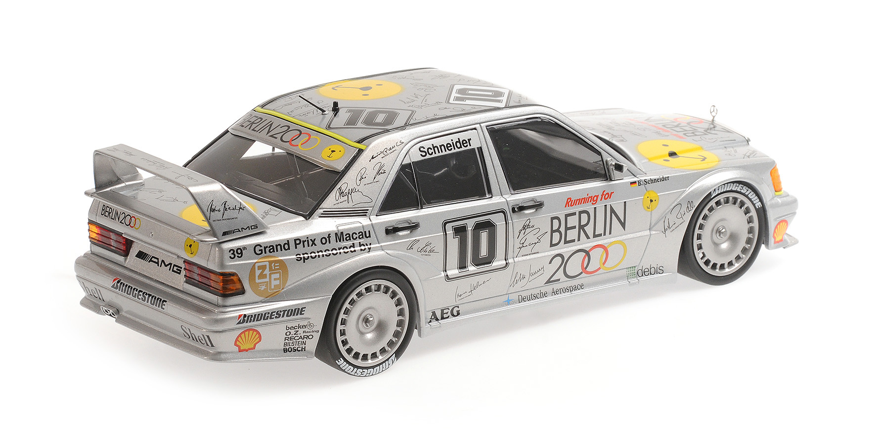MERCEDES-BENZ 190E 2.5-16 EVO 2 - ZUNG FU - BERND SCHNEIDER - MACAO GUIA RACE 1992