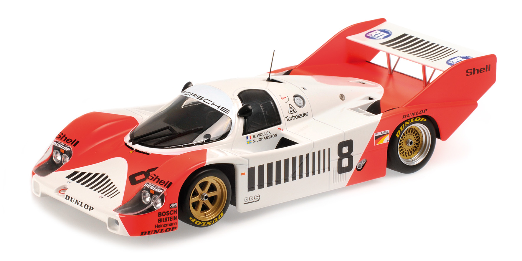 PORSCHE 956K - SORGA S.A./JOEST RACING - WOLLEK/JOHANSSON - 1000KM NÜRBURGRING 1983