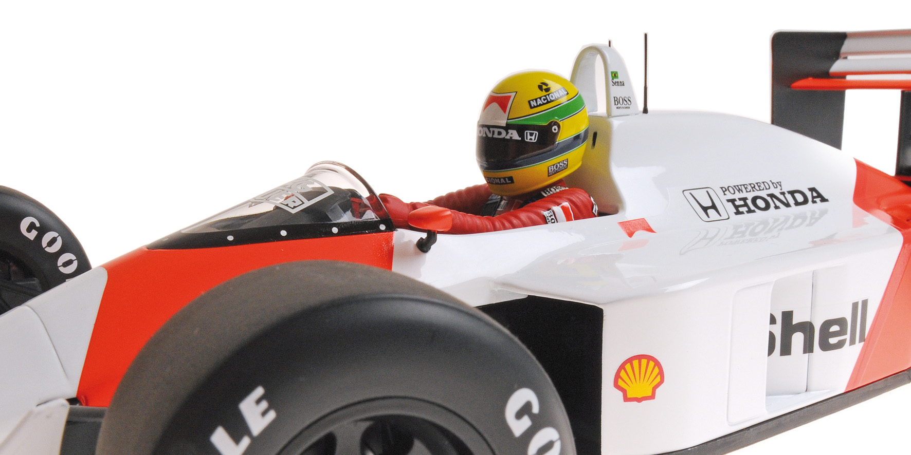 MCLAREN HONDA MP4/4 - AYRTON SENNA - WORLD CHAMPION 1988