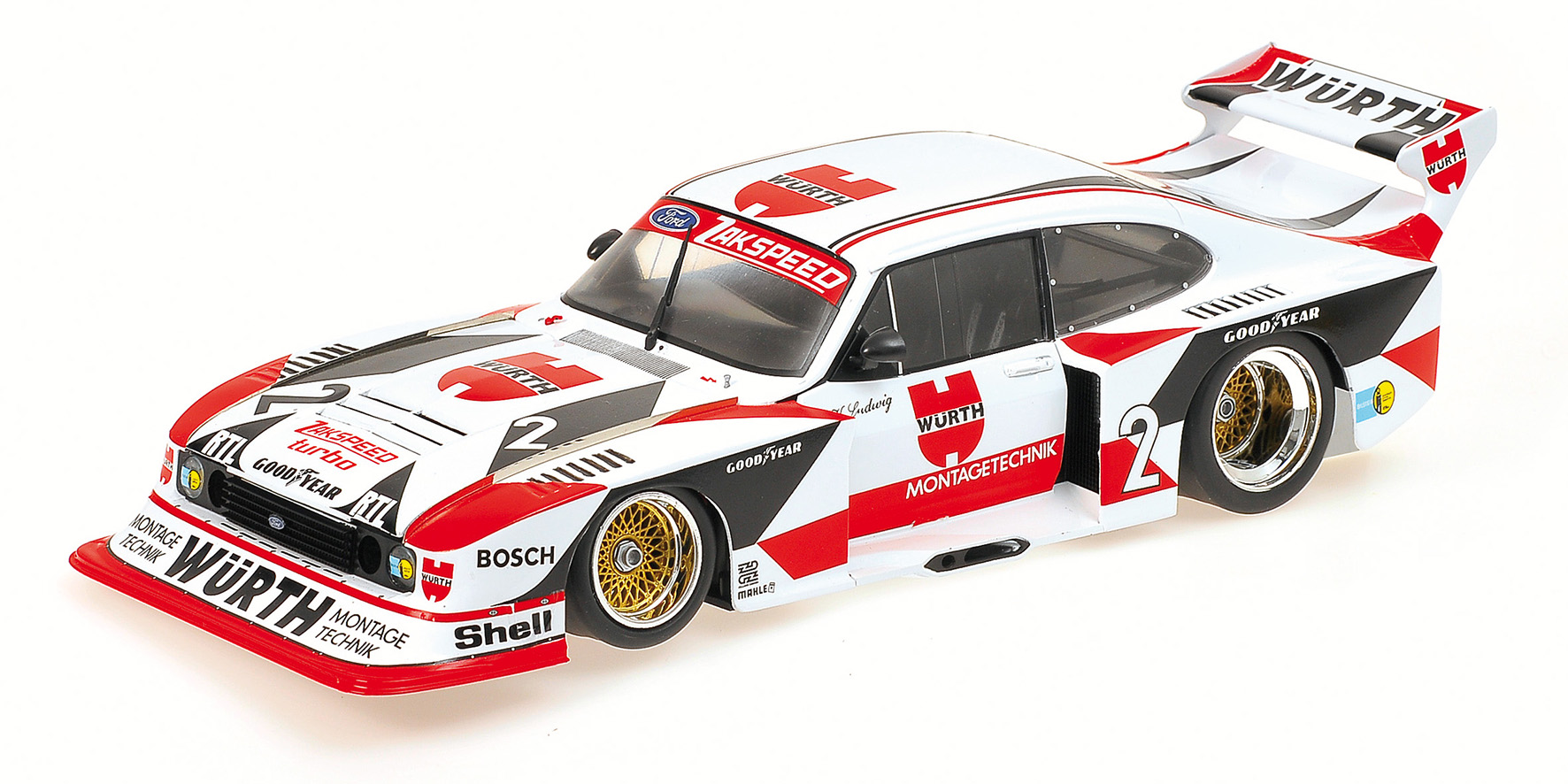 FORD CAPRI TURBO GR.5 - KLAUS LUDWIG - DRM CHAMPION 1981