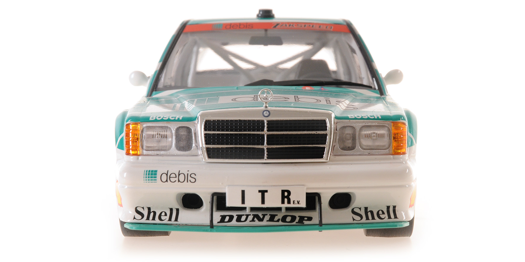 MERCEDES-BENZ 190E 2.5-16 EVO 2 - TEAM ZAKSPEED - FABIEN GIROIX - DTM 1991
