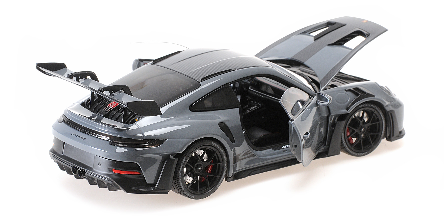 PORSCHE 911 (992) GT3 RS - 2024 - GREY W/WEISSACH PACKAGE W BLACK WHEELS