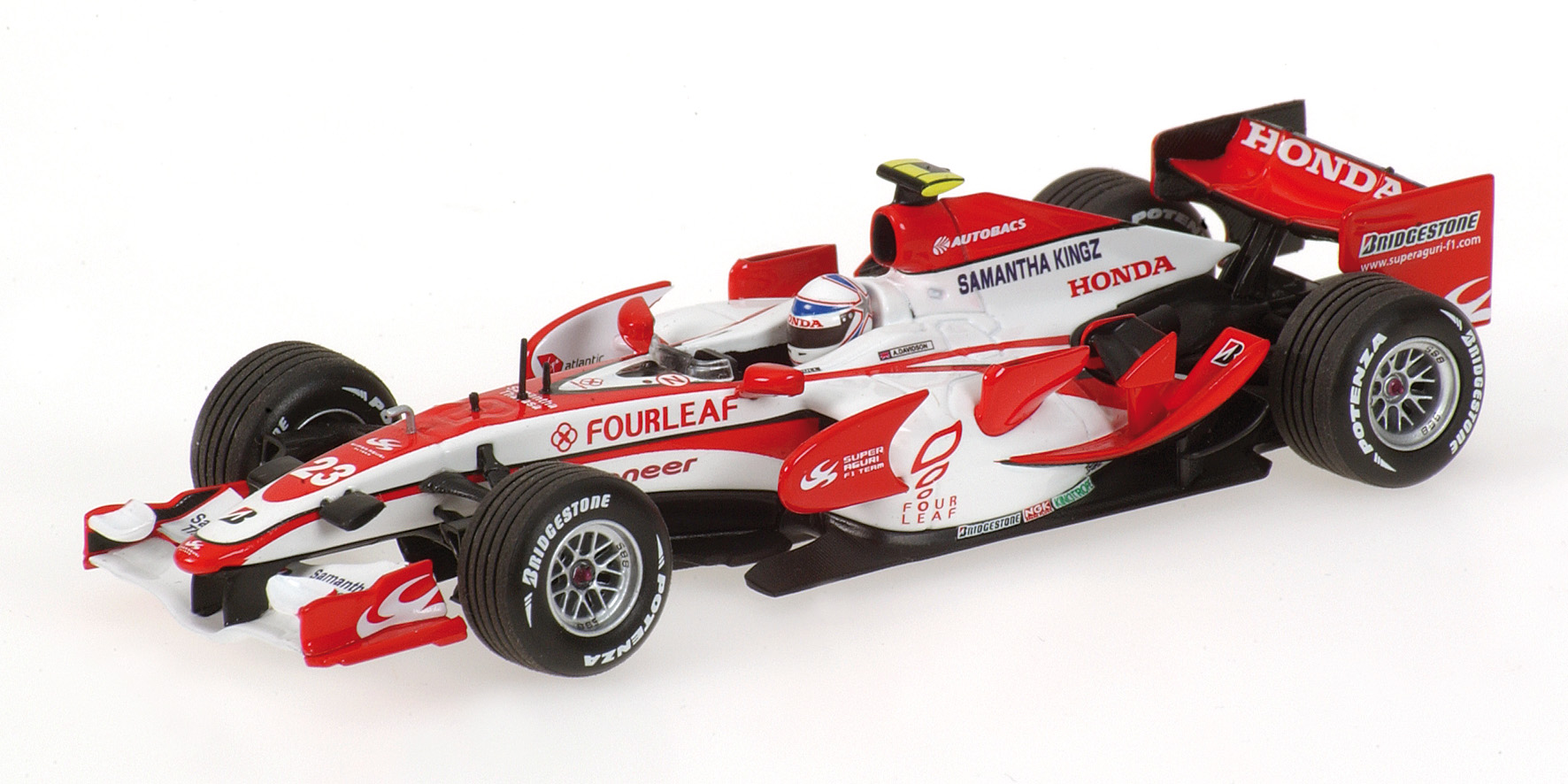 SUPER AGURI F1 SA07 - ANTHONY DAVIDSON - 2007
