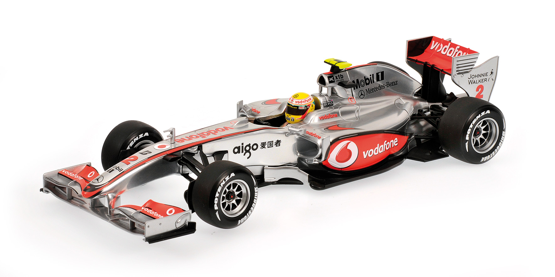 VODAFONE MCLAREN MERCEDES - LEWIS HAMILTON - SHOWCAR 2010