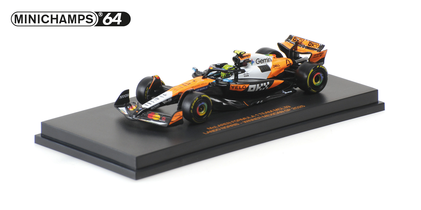 MCLAREN FORMULA 1 TEAM MCL39 - LANDO NORRIS - WINNER MEXICAN GP 2025