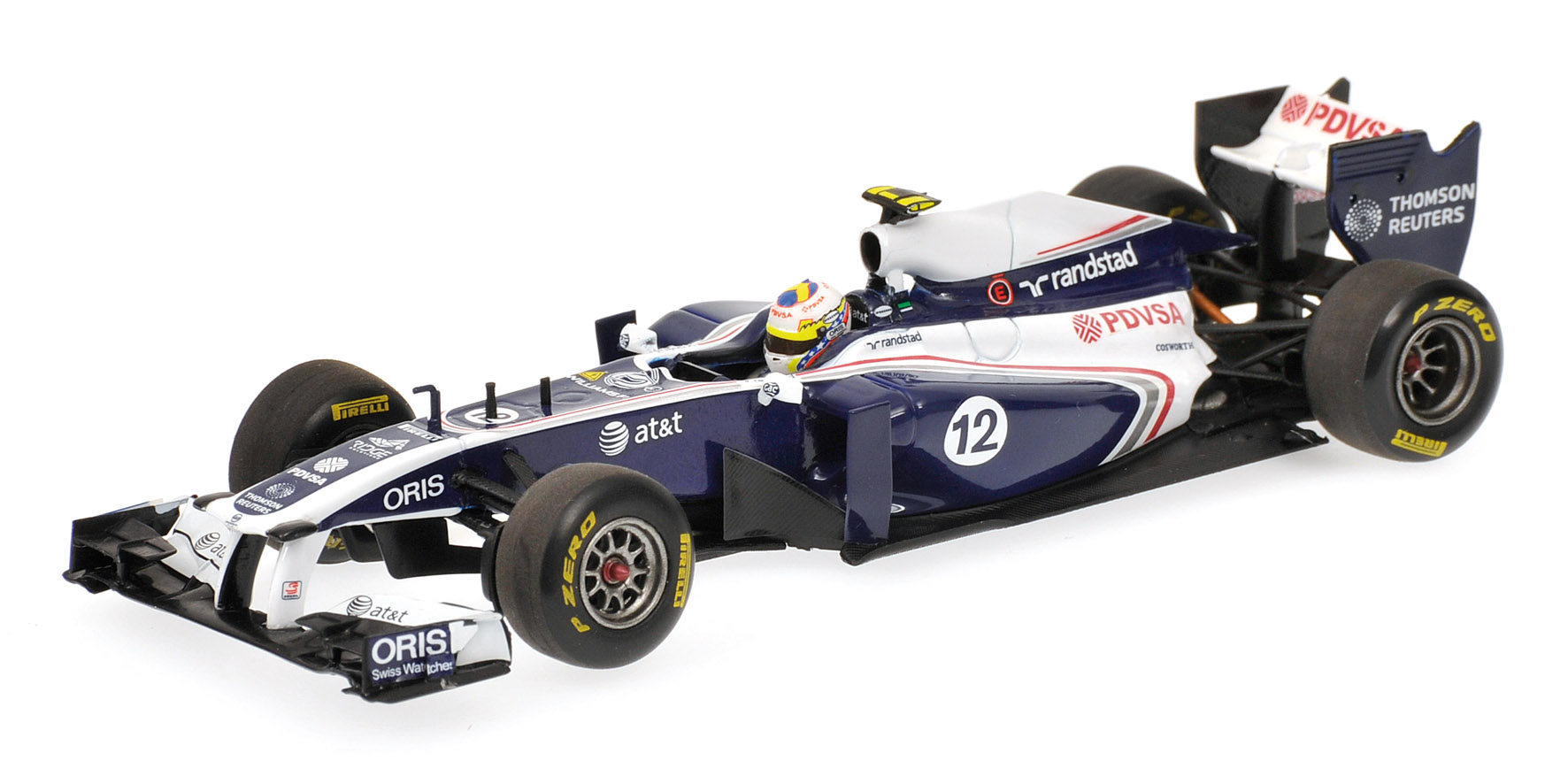 AT&T WILLIAMS COSWORTH FW33 - PASTOR MALDONADO - 2011