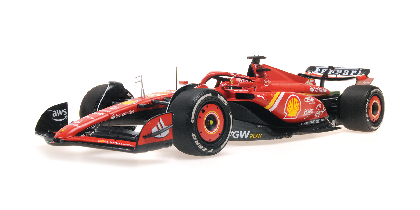 FERRARI SF-24 - CHARLES LECLERC - GP AUSTRALIA 2024