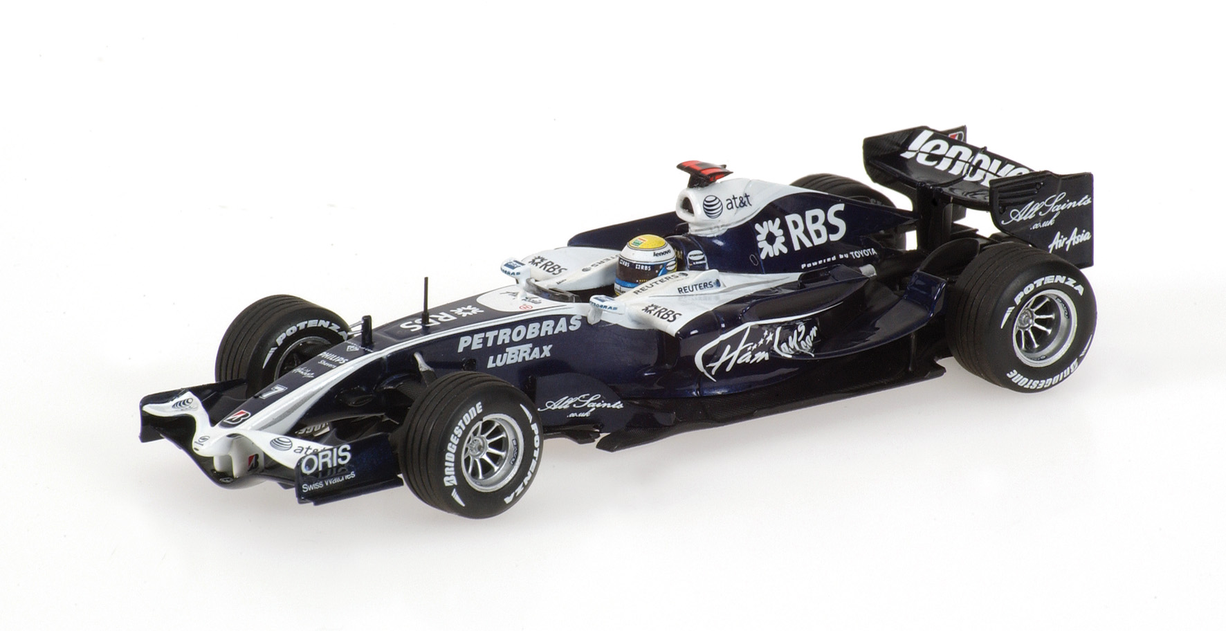 AT&T WILLIAMS TOYOTA - NICO ROSBERG - SHOWCAR 2008
