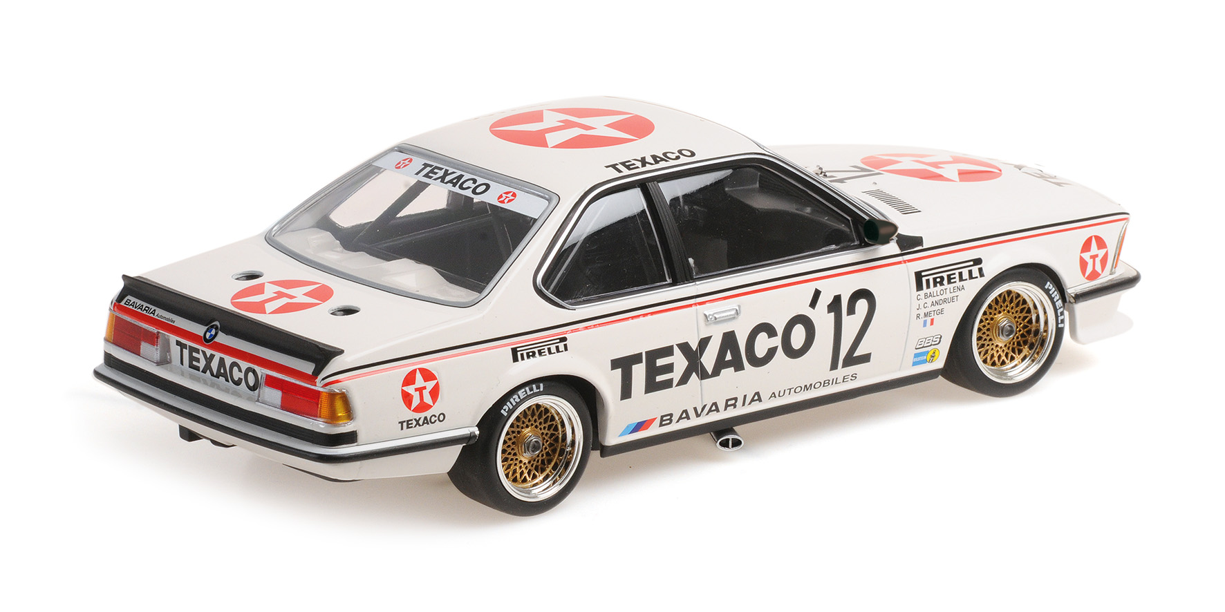 BMW 635 CSI - BAVARIA AUTOMOBILES - BALLOT-LENA / METGE / ANDRUET - 24H SPA 1985