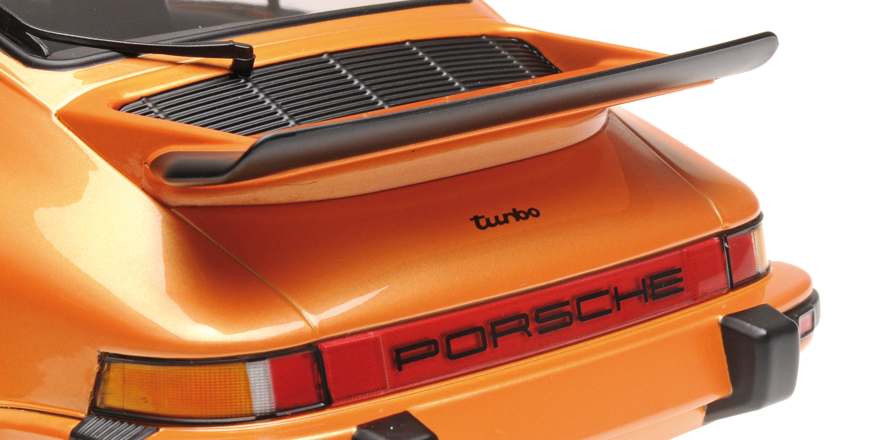 PORSCHE 911 TURBO - 1977 - ORANGE METALLIC