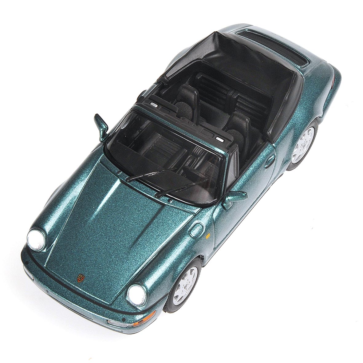 PORSCHE 911 CARRERA 2 CABRIOLET - 1990 - TURQUOISE