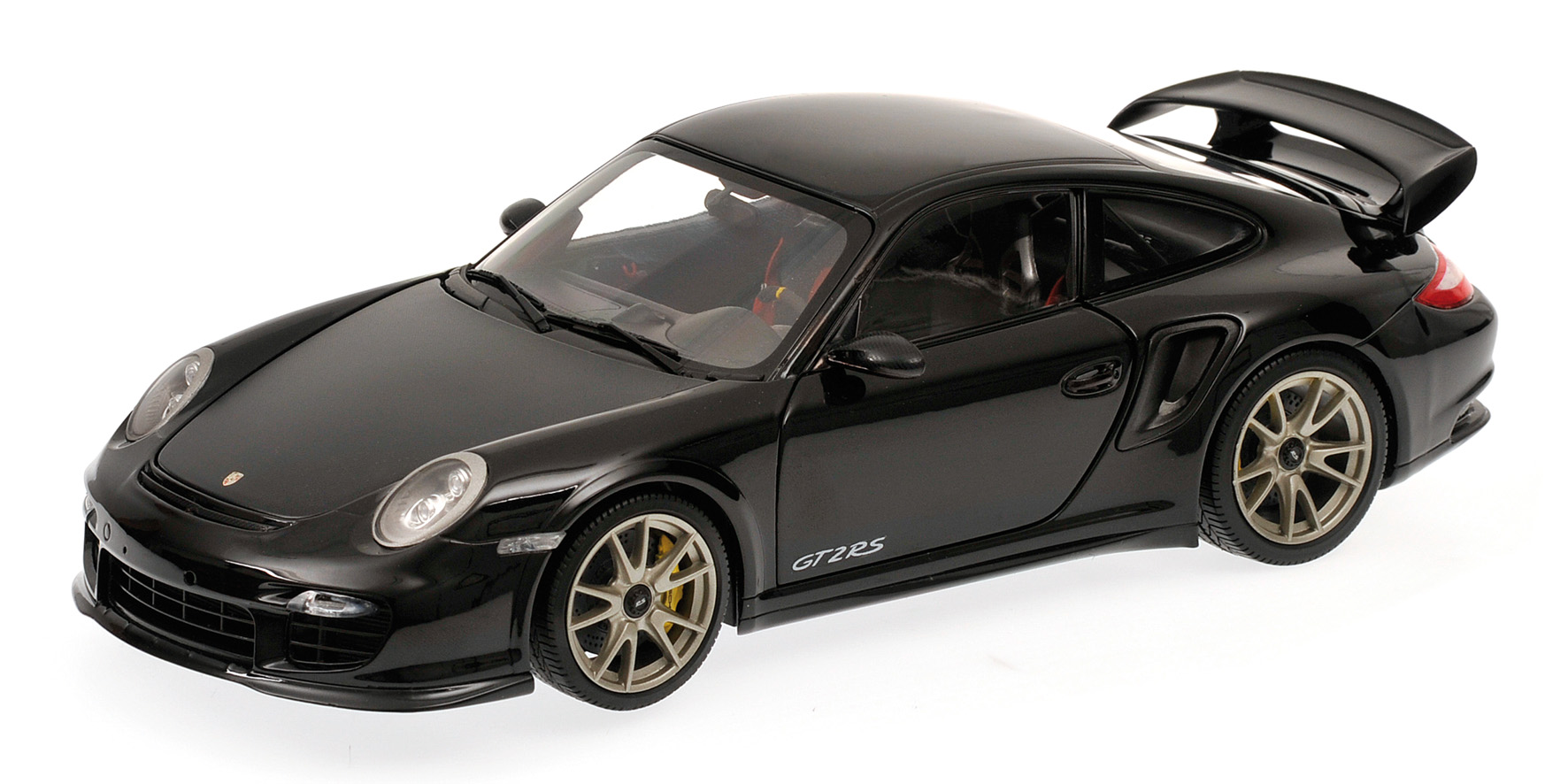 PORSCHE 911 (997 II) GT2 RS - 2011 - BLACK W/ SILVER WHEELS