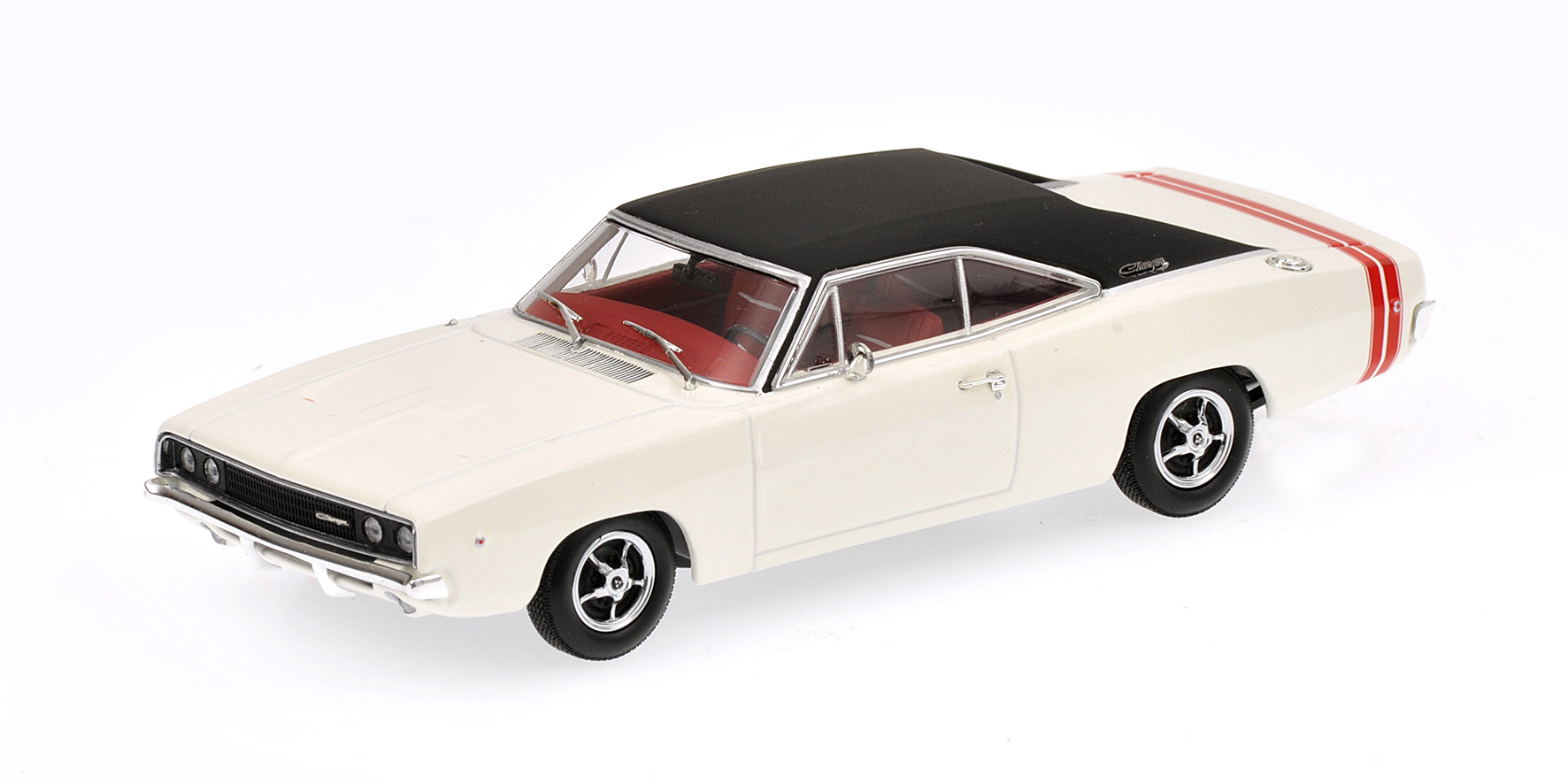 DODGE CHARGER HARDTOP COUPE - 1968 - WHITE