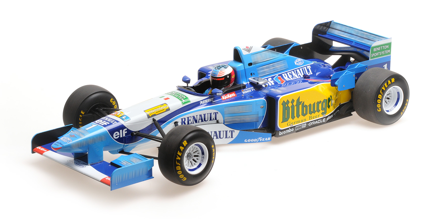 BENETTON RENAULT B195 - MICHAEL SCHUMACHER - WORLD CHAMPION 1995