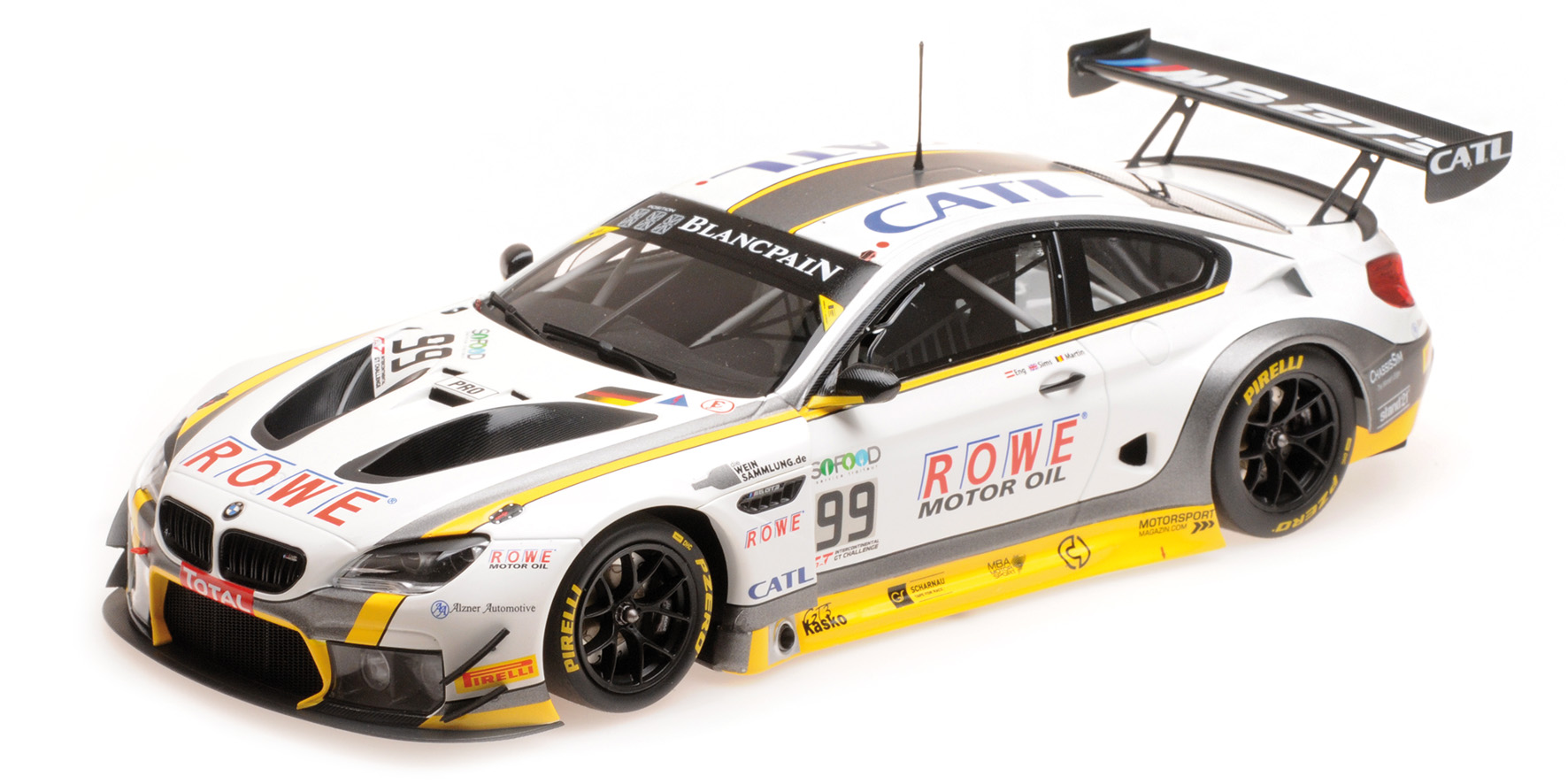 BMW M6 GT3 - ROWE RACING - ENG/MARTIN/SIMS - 24H SPA 2017