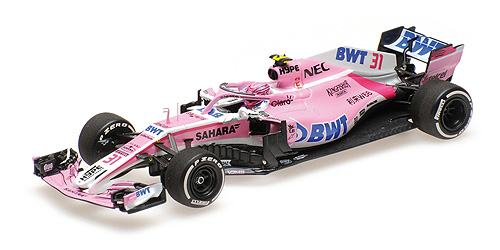 SAHARA FORCE INDIA F1 MERCEDES VJM11 - ESTEBAN OCON - SPANISH GP 2018 - EXCLUSIVE FOR MINICHAMPS.DE