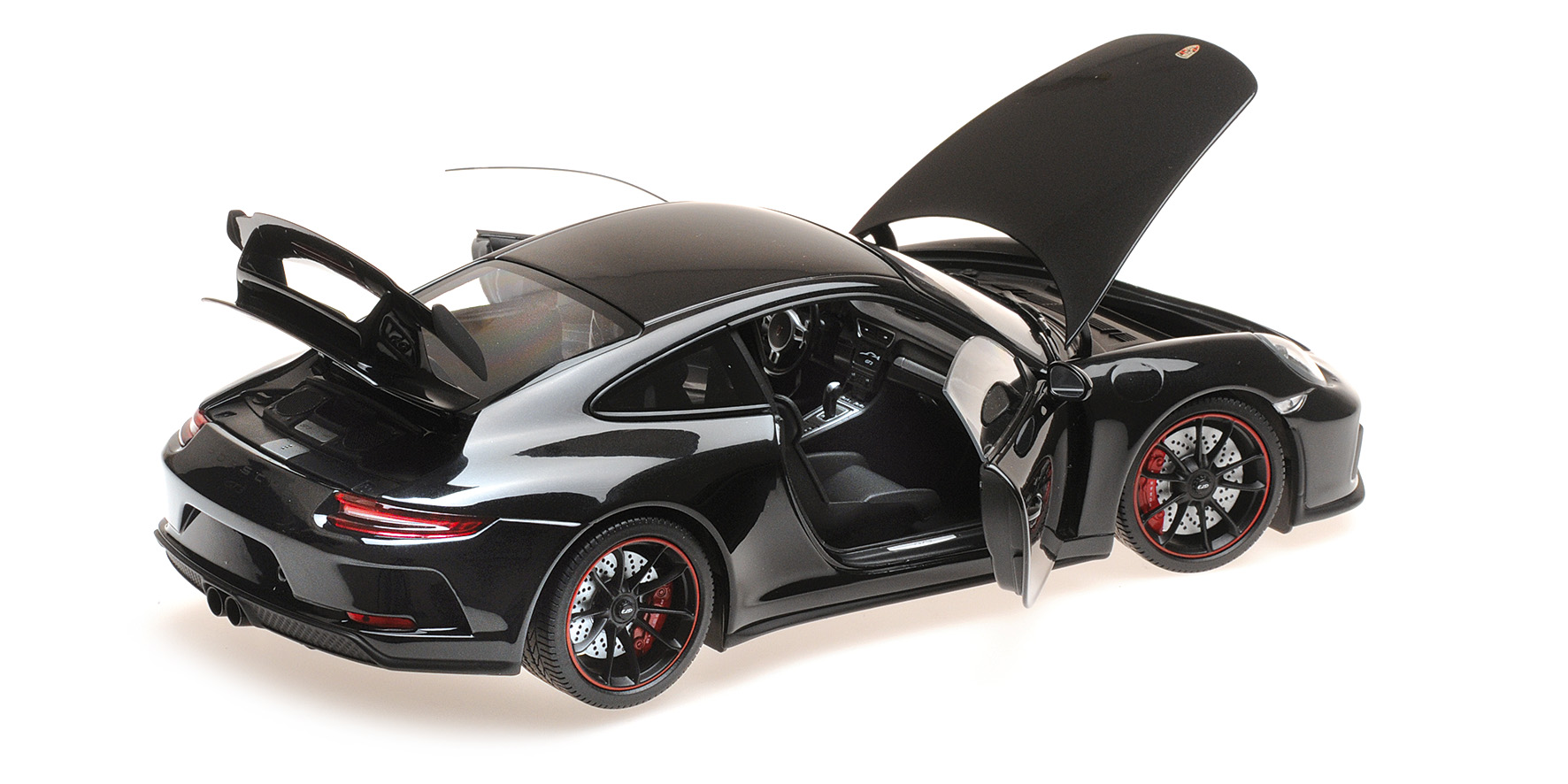 PORSCHE 911 GT3 - 2017 - BLACK METALLIC