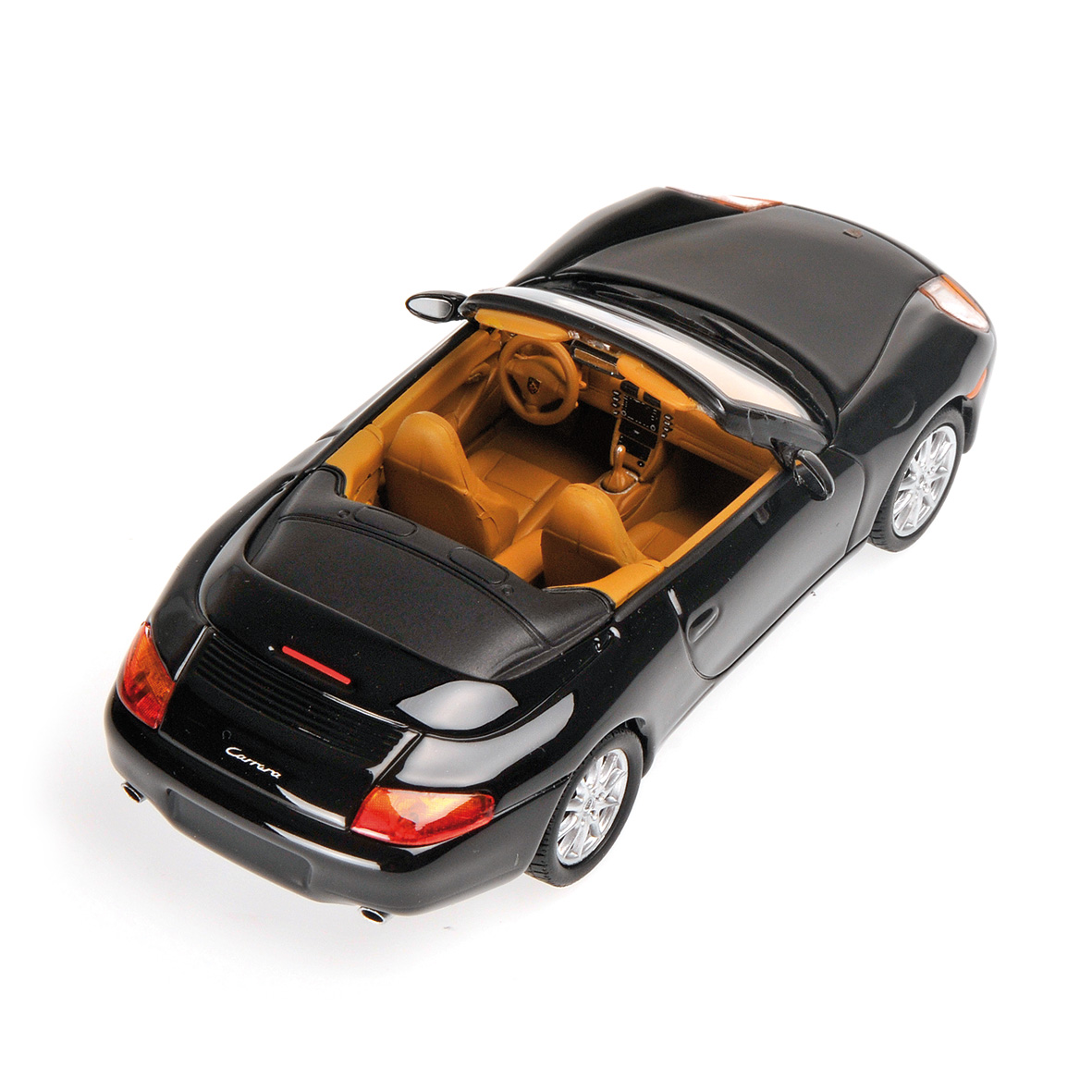 PORSCHE 911 (996) CABRIOLET - 1998 - BLACK METALLIC