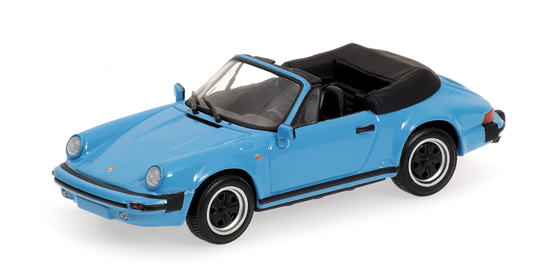 PORSCHE 911 CARRERA CABRIOLET - 1983 - BLUE