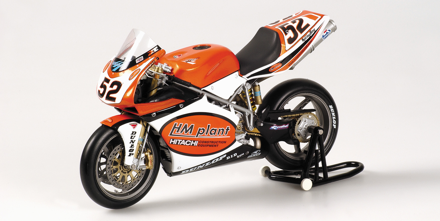 DUCATI 998R F02 - JAMES TOSELAND - TEAM HM PLANT WORLD SUPERBIKE 2003