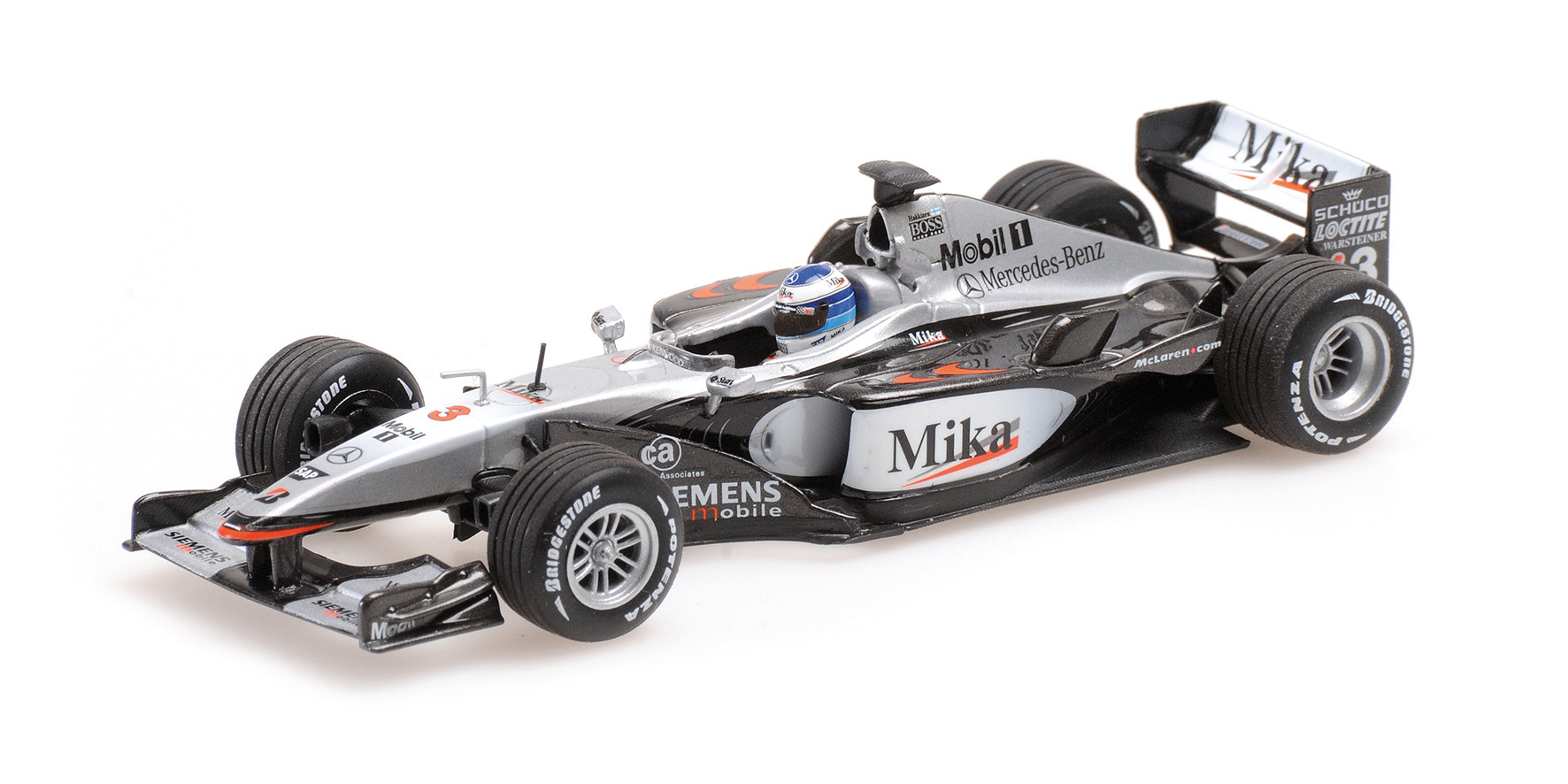 MCLAREN MERCEDES MP4/16 MIKA HAKKINEN - 2001