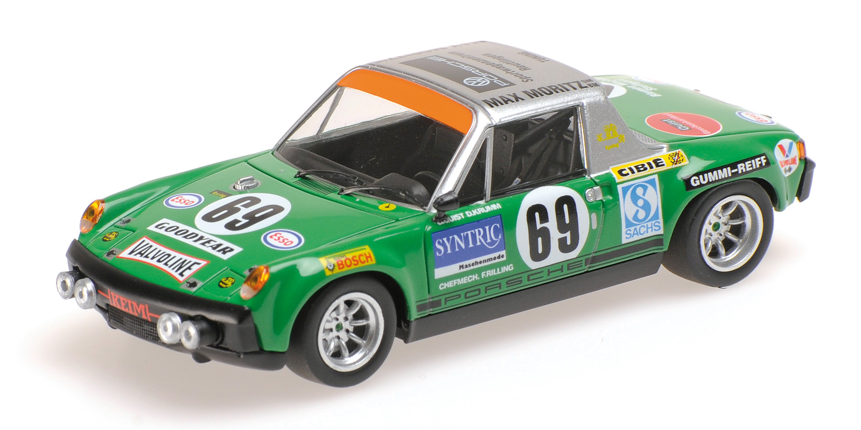 PORSCHE 914/6 - MAX MORITZ - QUIST/KRUMM - 24H LE MANS 1971