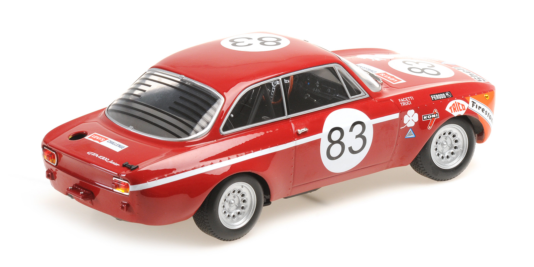 ALFA ROMEO GTA 1300 JUNIOR - AUTODELTA - FACETTI/TRUCI - SPA 24H 1972