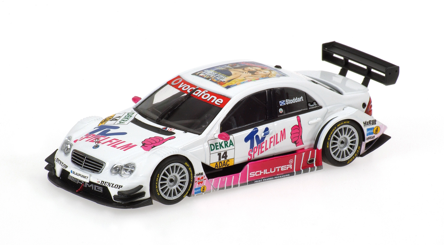 MERCEDES-BENZ C-CLASS - 'TV SPIELFILM' - SUSIE STODDART - TEAM TV SPIELFILM AMG MERCEDES - DTM 2007