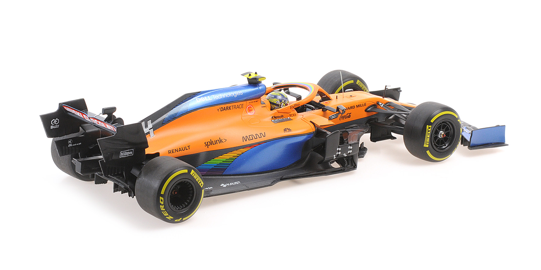 MCLAREN RENAULT MCL35 - LANDO NORRIS - 3RD PLACE AUSTRIAN GP 2020