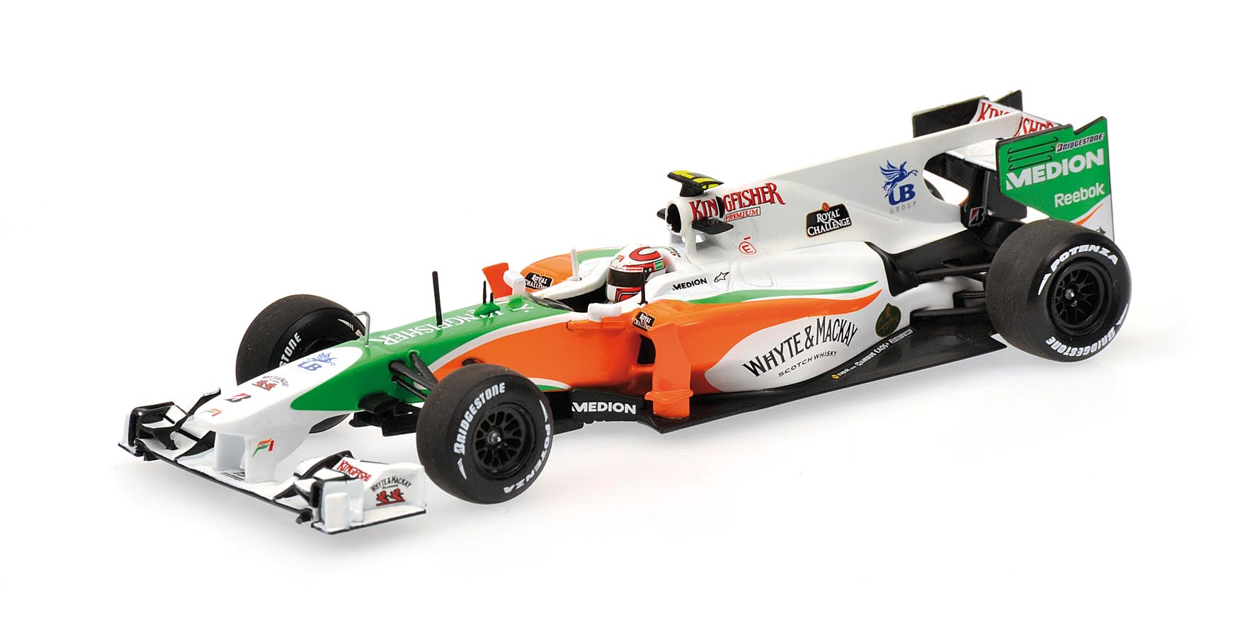 FORCE INDIA F1 MERCEDES VJM03 - VITANTONIO LIUZZI - 2010