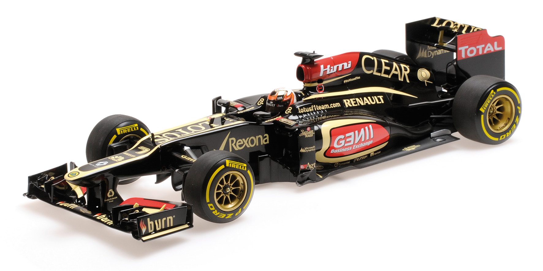 LOTUS F1 TEAM RENAULT E21 - KIMI RÄIKKÖNEN - 2013