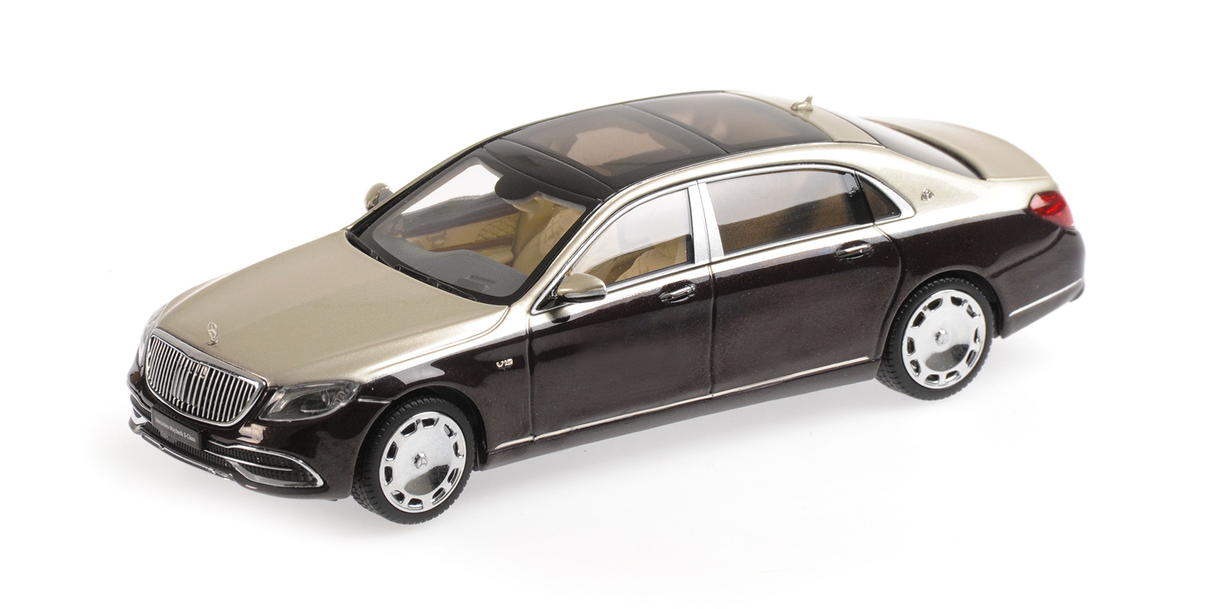 MERCEDES-MAYBACH S-CLASS - 2019 - RUBY BLACK/AGONITE SILVER