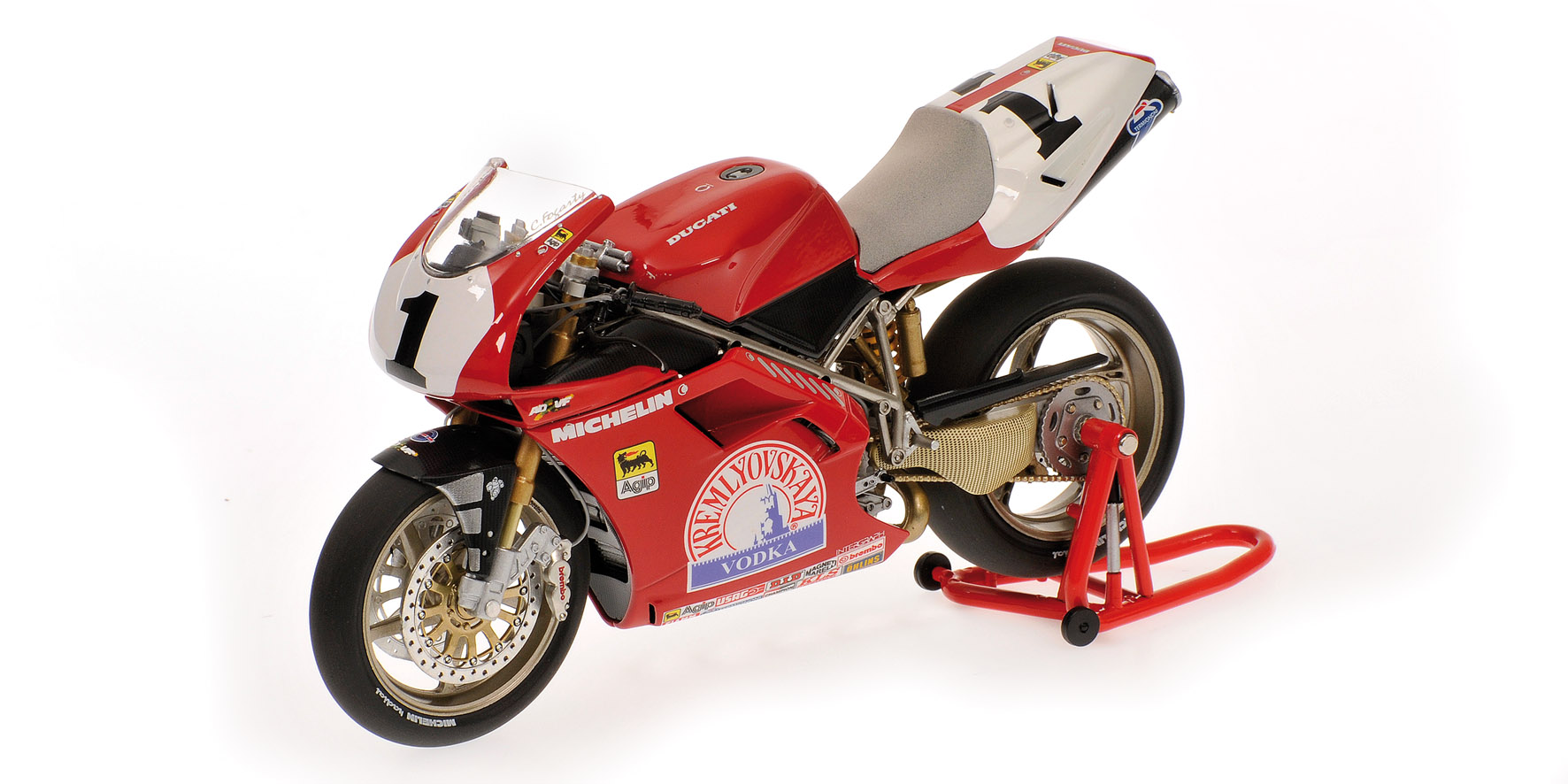 DUCATI 916 - CARL FOGARTY - TEAM DUCATI CORSE VIRGINIO FERRARI - WORLD CHAMPION WSB 1995