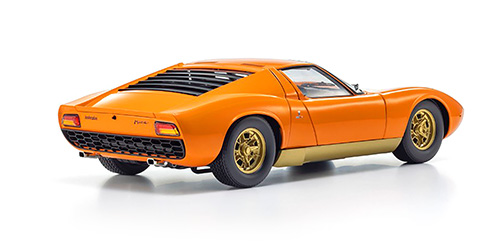 LAMBORGHINI MIURA P400 - ORANGE/BROWN INTERIOR (08621PB)