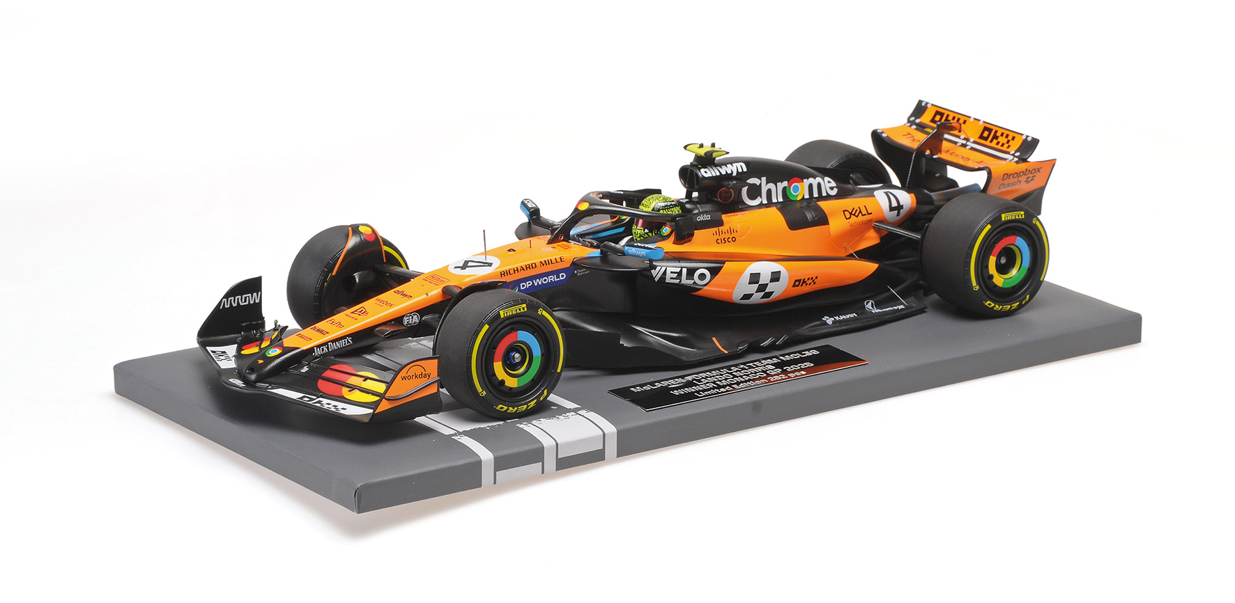 MCLAREN FORMULA 1 TEAM MCL39 - LANDO NORRIS - WINNER MONACO GP 2025