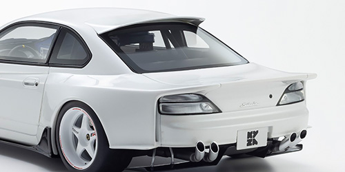 NISSAN SILVIA S15 KHYZYL SALEEM - WHITE (KSR18066W)