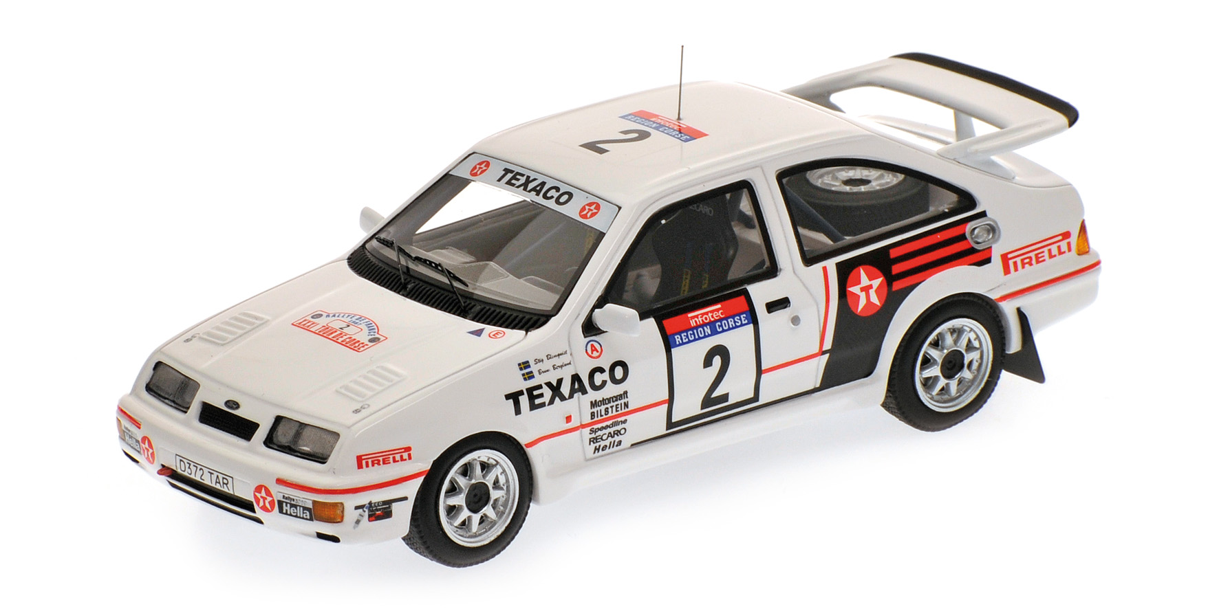 FORD SIERRA RS COSWORTH - BLOMQVIST/GRUNDEL - TOUR DE CORSE 1987
