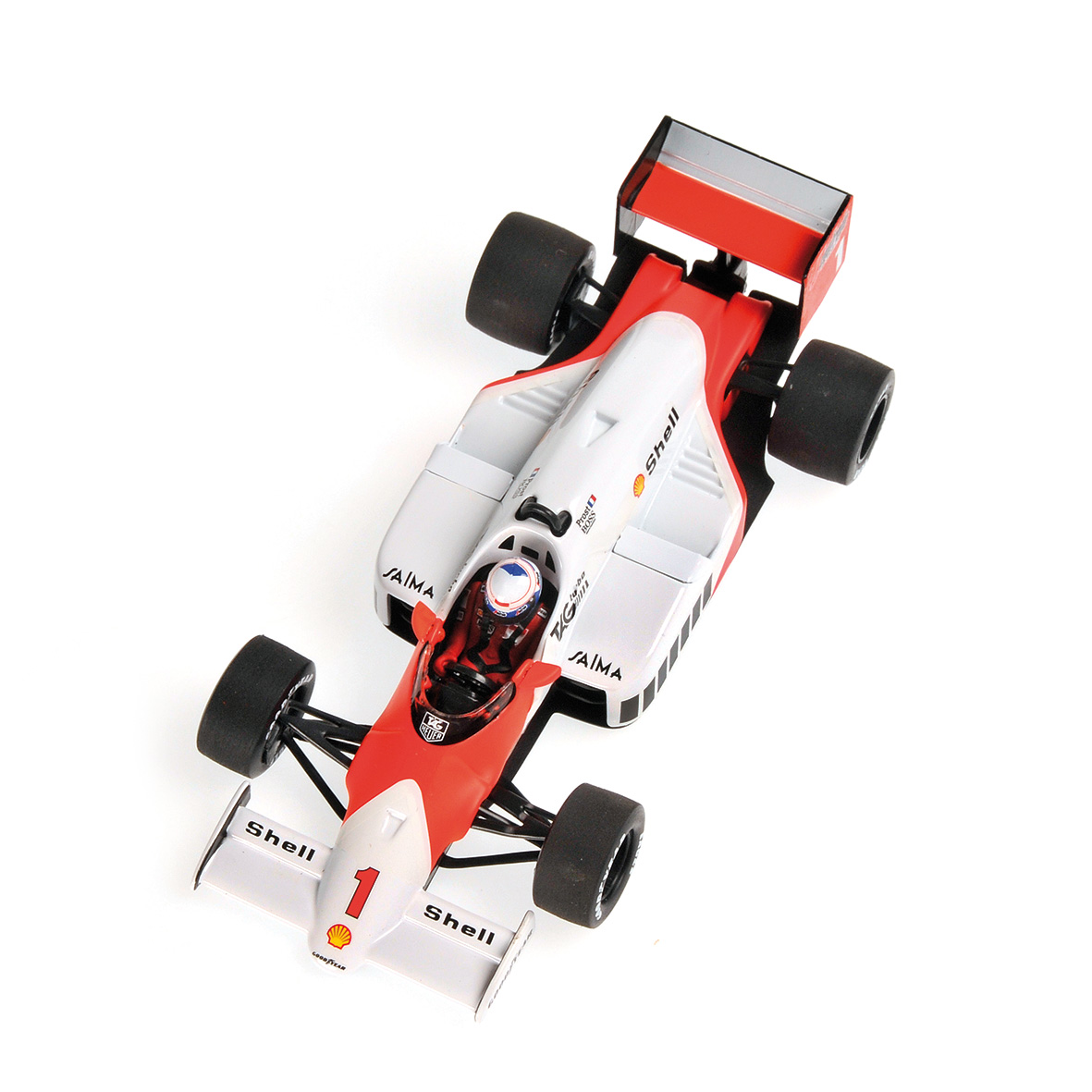 MCLAREN TAG MP4/2C - ALAIN PROST - WORLD CHAMPION 1986