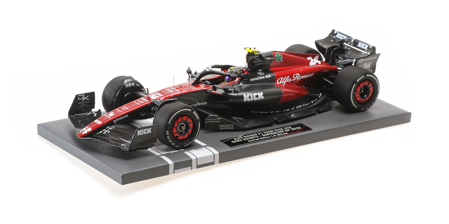 ALFA ROMEO F1 TEAM KICK C43 - GUANYU ZHOU - AUSTRALIAN GP 2023