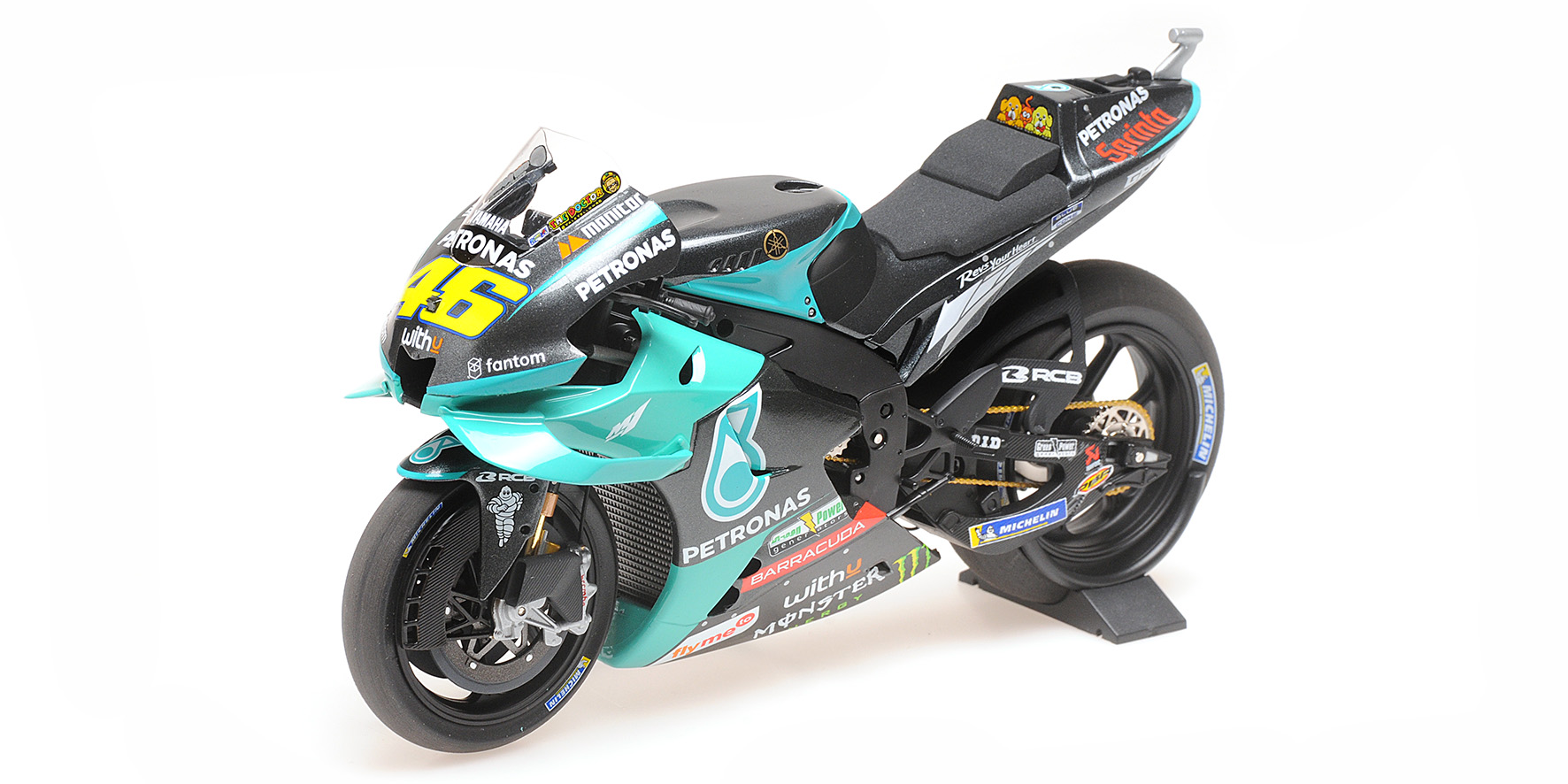 YAMAHA YZR-M1 - TEAM PETRONAS YAMAHA SRT - VALENTINO ROSSI - VALENCIA MOTOGP 2021 - L. RACE OF VR46