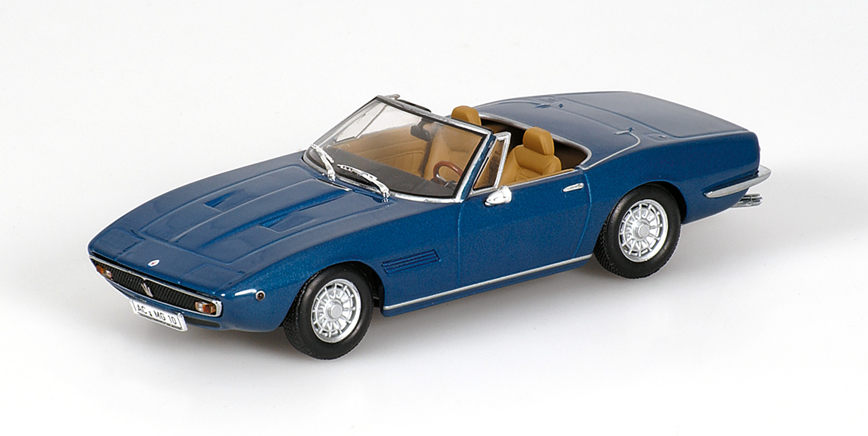 MASERATI GHIBLI SPYDER - 1969 - BLUE METALLIC