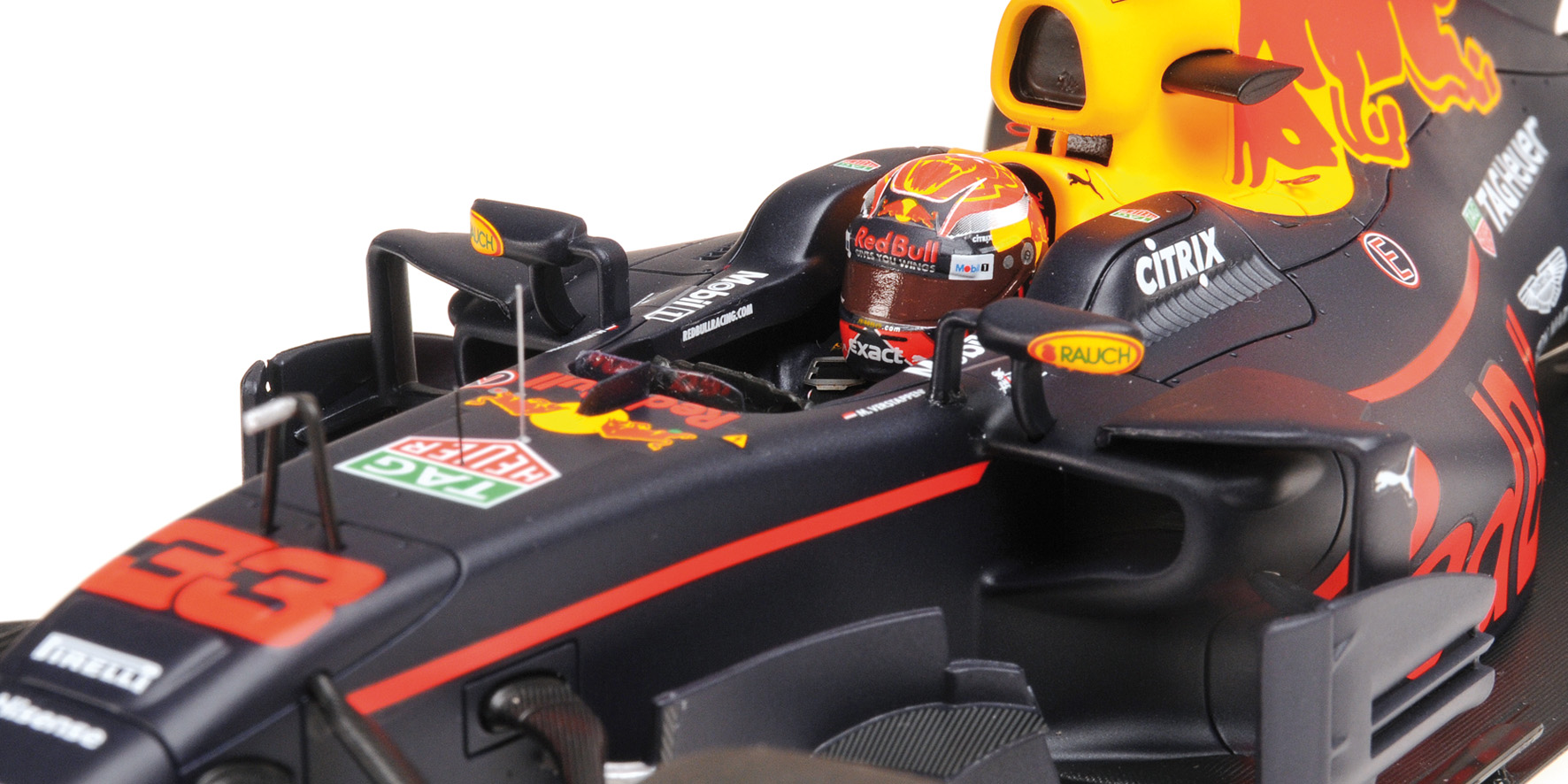 RED BULL RACING TAG-HEUER RB13 - MAX VERSTAPPEN - WINNER MEXICAN GP 2017