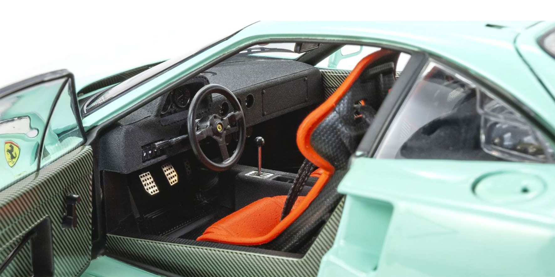 FERRARI F40 - MINT GREEN (08416MG)