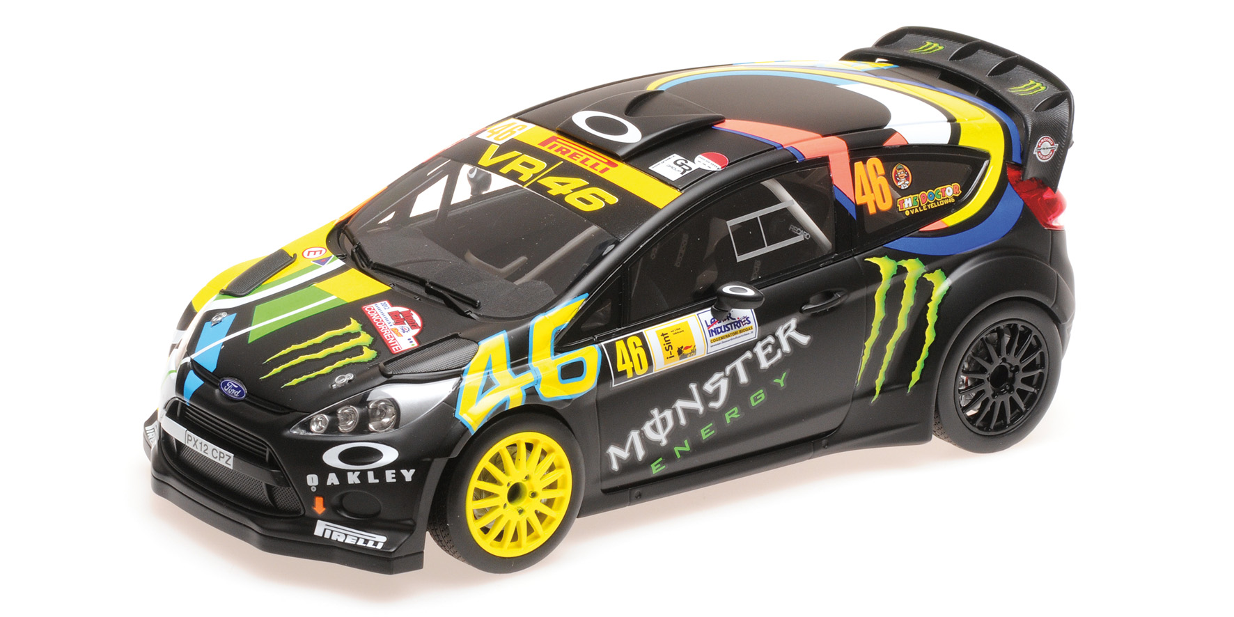FORD FIESTA RS  WRC - ROSSI/CASSINA - WINNERS MONZA RALLY SHOW 2012