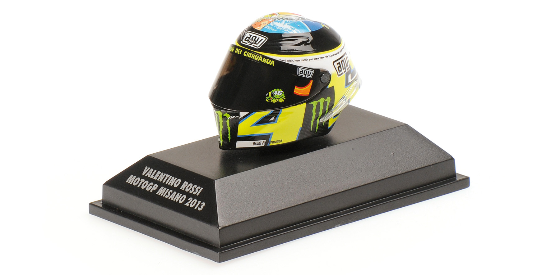 AGV HELMET - VALENTINO ROSSI - MOTOGP MISANO 2013